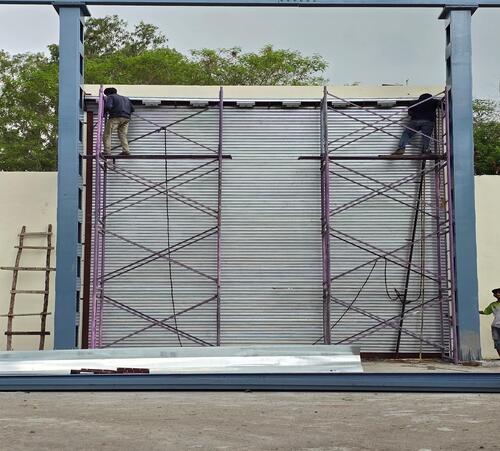 Motorized Rolling Shutters